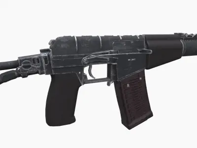 AS Val Low-poly 3D model