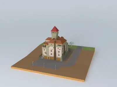 Old Castle Free 3D model