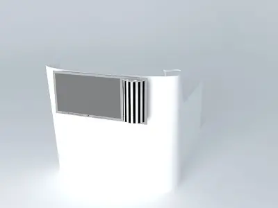 First Class Airplane Seat Free 3D model