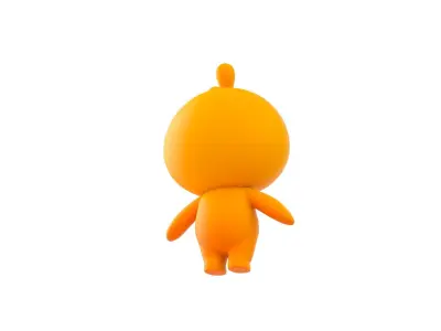 Character011 Chick 3D model