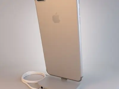 Apple iPhone 7 Plus All 6 Colors 3D model