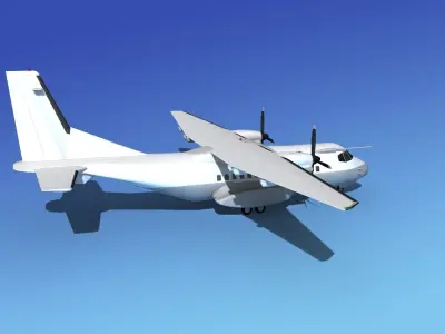 Casa CN-235 Unmarked 3D model