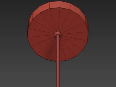 TELFORD three bird cage lamps with ball in middle 3D model