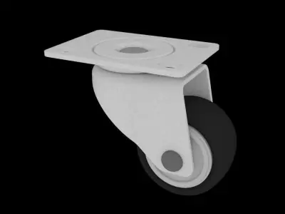 Rollers castor wheel Free 3D model