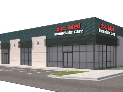 Retail-136 Retail Store C 3D model