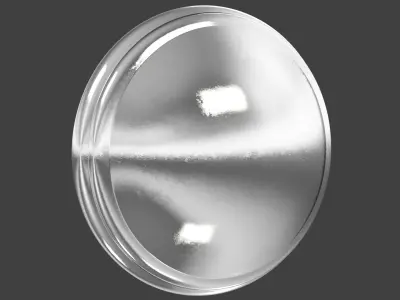 Retro Car Hubcap V1 3D model