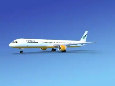 Boeing 757-300 Transavia 3D model