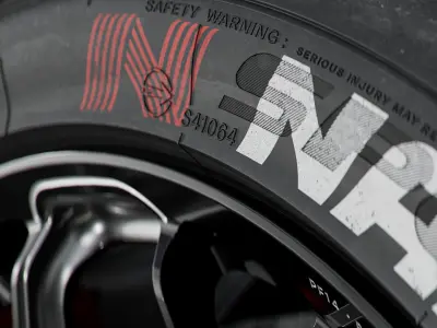 Nankang SemiSlick Sportnex AR1 245 40 ZR18 XL 100TW 3D model