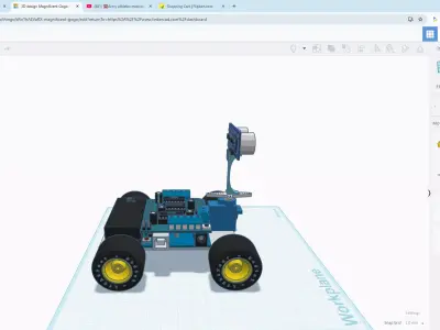human following robot-3D 3D print model