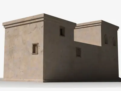 Arab x34 Low-poly 3D model