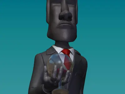 SIGMA MOAI 3D print model