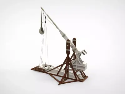 trebuchet 3D model
