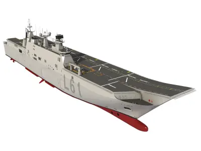 SPS JUAN CARLOS 1 SPANISH LHD 3D model