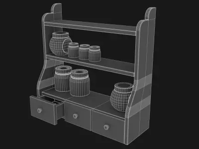 Spice Rack Free 3D model