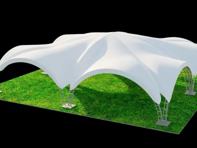 arch ten 20x20 3D model