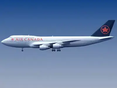 Air Canada Boeing 3D model