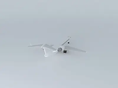 Template - Bombardier Canadair CRJ 200 3D model