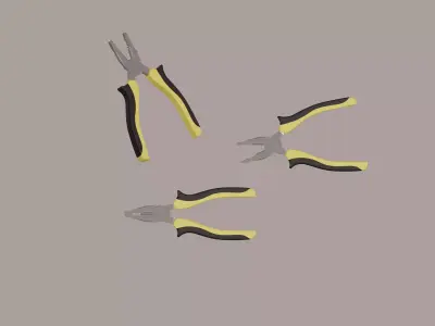Combination Pliers 3D model