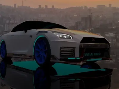 Nissan GTR Nismo Free 3D model