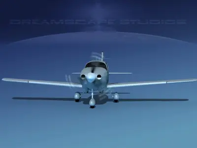 Cessna 400 TTx Bare Metal 3D model