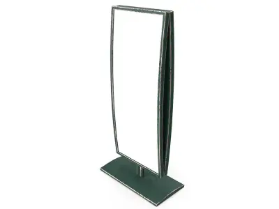 Street Advertising Billboard 13 Low-poly 3D model