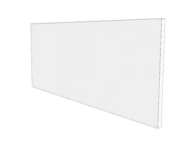 Fire Extinguisher Sign Low-poly 3D model