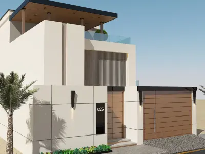 PRIVATE VILLA DESIGN PROJECT 3D model