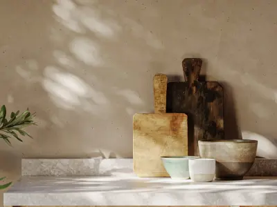  Glazed Ceramic Craft Cup Models 