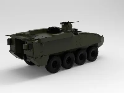 Mowag Piranha V 3D model