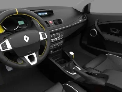 Renault Megane 3 RS Free 3D model