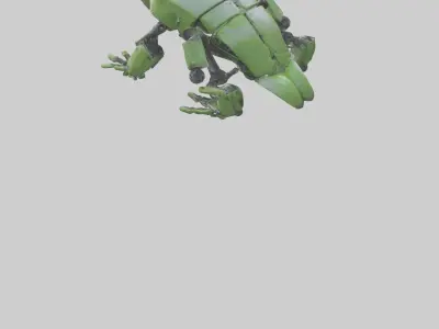 Robot version of a robot frog model 3D model