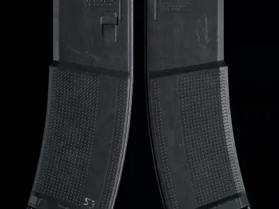 Daniel Defense Weapon Magazine Low-poly 3D model