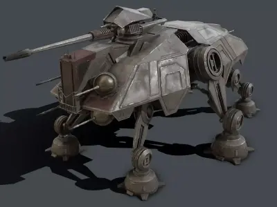 Star Wars - AT-TE Low-poly 3D model