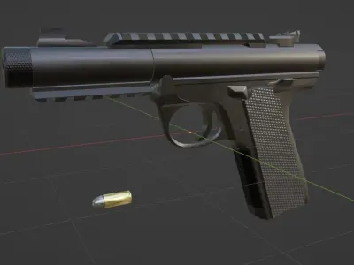 RUGER MK IV  3D model