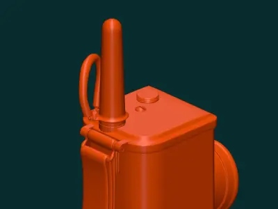SCR-536 radio transceiver 3D print model