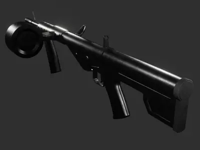 STEN Modified Free 3D model
