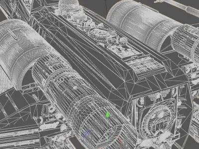 Star Wars X-Wing Starfighter 3D model