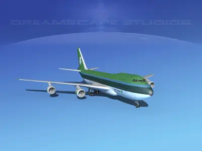 Boeing 747-100 Aer Lingus 3D model