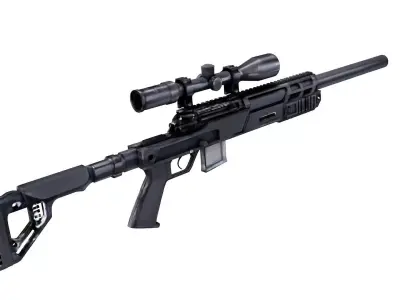 SPR300 rifle 3D model