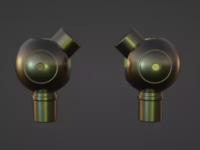 Robot joints 3D model
