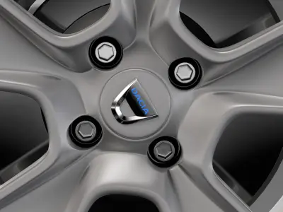 Dacia Sandero wheel 2017 3D model