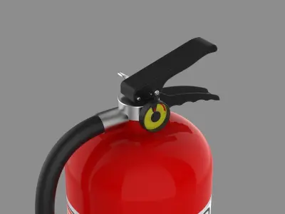 fire extinguisher 3D model