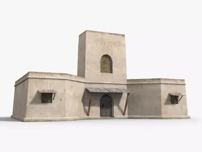 Arab xx19 Low-poly 3D model