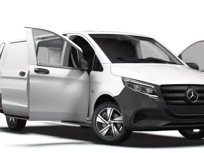 Mercedes Benz Vito L3 HQ Interior 2025 3D model