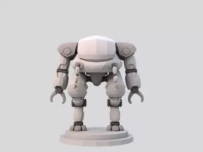 Big bot Free 3D model