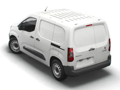 Citroen Berlingo Enterprise M UK-spec 2020 3D model