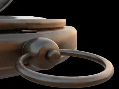 Compass old Free 3D model