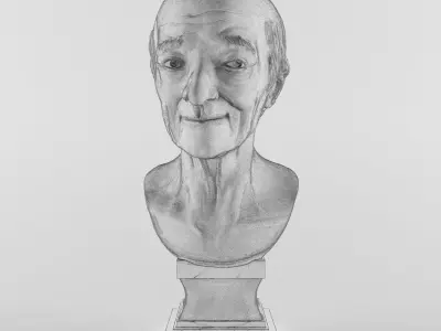 Francois-Marie Arouet Voltaire 3D print model