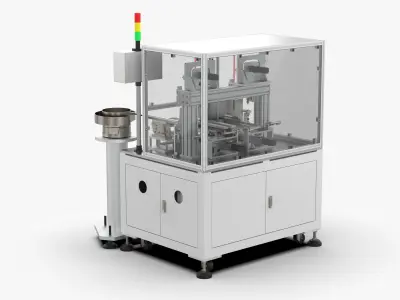 Automatic Plug-in Induction Vibration Feeding Soldering Machine 3D model