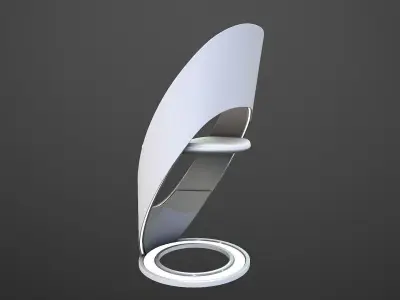 Futuristic Chair Low-poly 3D model purchase